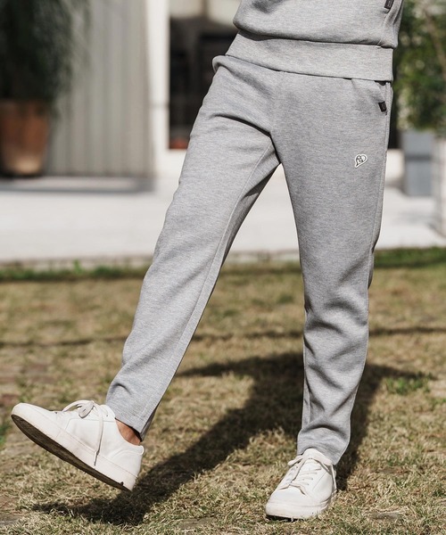 1minute 1second(ワンミニットワンセカンド)の「mp14368-cardboard knit pants with heart patch イージーパンツ(1M26H200)(スウェットパンツ・メンズ・ブラック/トップグレー/ネイビー・S/M/L/XL)」の14枚目の写真