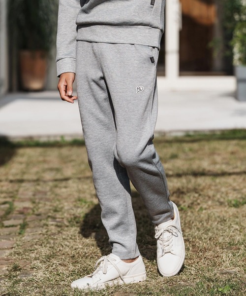 1minute 1second(ワンミニットワンセカンド)の「mp14368-cardboard knit pants with heart patch イージーパンツ(1M26H200)(スウェットパンツ・メンズ・ブラック/トップグレー/ネイビー・S/M/L/XL)」の15枚目の写真
