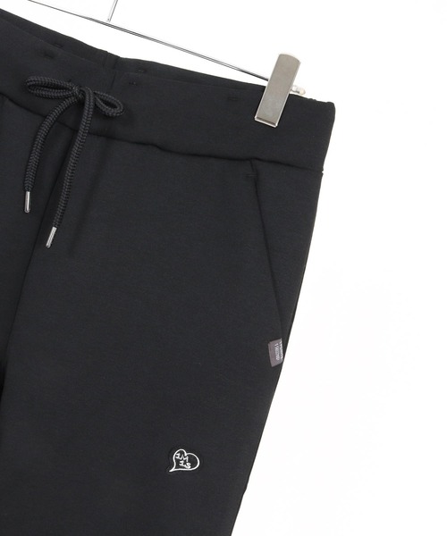 1minute 1second(ワンミニットワンセカンド)の「mp14368-cardboard knit pants with heart patch イージーパンツ(1M26H200)(スウェットパンツ・メンズ・ブラック/トップグレー/ネイビー・S/M/L/XL)」の9枚目の写真