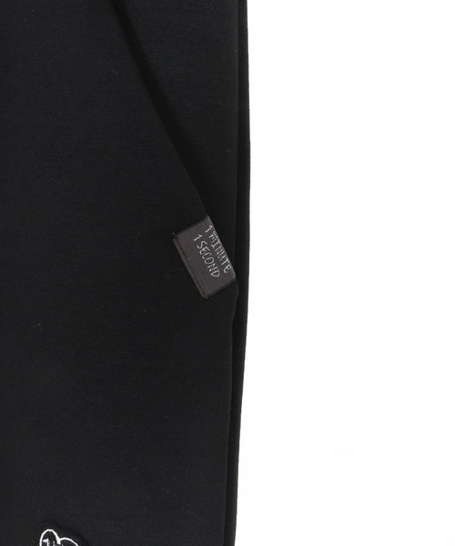 1minute 1second(ワンミニットワンセカンド)の「mp14368-cardboard knit pants with heart patch イージーパンツ(1M26H200)(スウェットパンツ・メンズ・ブラック/トップグレー/ネイビー・S/M/L/XL)」の10枚目の写真