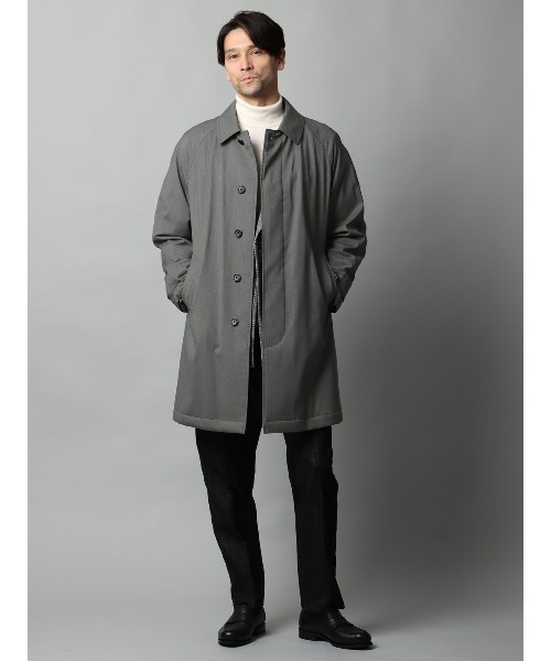 EDIFICE 中綿コート カノニコ ビジネスコート ステンカラーコート EDIFICE 中綿コート カノニコ ビジネスコート ステンカラーコート