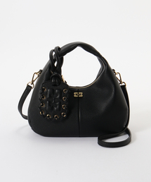 GANNI/ガニー Hobo Mini Grained バッグ