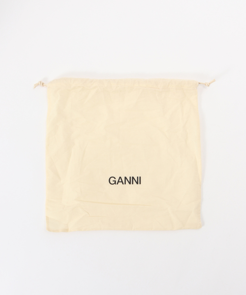U by SPICK&SPAN(ユーバイスピックアンドスパン)の「GANNI/ガニー Hobo Mini Grained バッグ(ハンドバッグ・レディース・ブラック・FREE)」の13枚目の写真