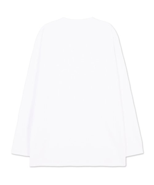 ASTRAL PROJECTION(アストラルプロジェクション)の「フィジカルトラベルオーバーサイズロングスリーブTシャツ_ホワイト(Tシャツ/カットソー・メンズ・その他・LARGE/MEDIUM/X-LARGE/XX-LARGE)」の2枚目の写真
