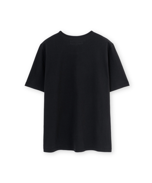 BROWNYARD(ブラウンヤード)の「UネックTシャツ、ブラック(Tシャツ/カットソー・メンズ・その他・3/4/5/6)」の2枚目の写真