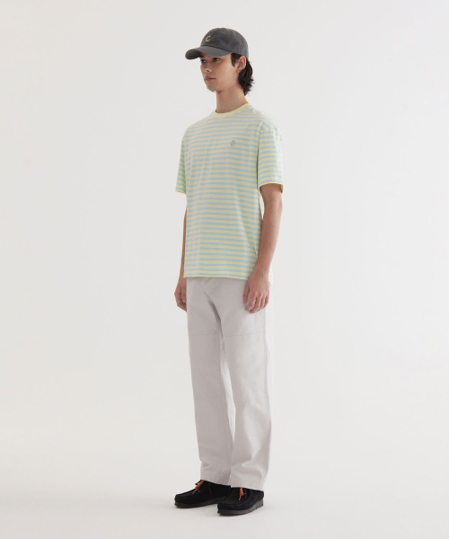 COVERNAT(カバーナット)の「ベーシックストライプTシャツレモン(Tシャツ/カットソー・レディース・その他・X-SMALL/SMALL/MEDIUM/LARGE/X-LARGE/XX-LARGE)」の5枚目の写真