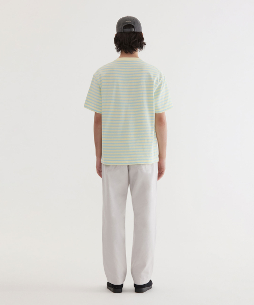 COVERNAT(カバーナット)の「ベーシックストライプTシャツレモン(Tシャツ/カットソー・レディース・その他・X-SMALL/SMALL/MEDIUM/LARGE/X-LARGE/XX-LARGE)」の6枚目の写真