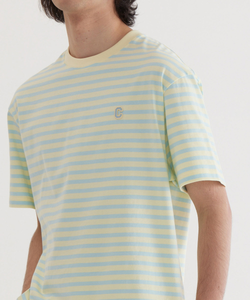 COVERNAT(カバーナット)の「ベーシックストライプTシャツレモン(Tシャツ/カットソー・レディース・その他・X-SMALL/SMALL/MEDIUM/LARGE/X-LARGE/XX-LARGE)」の7枚目の写真