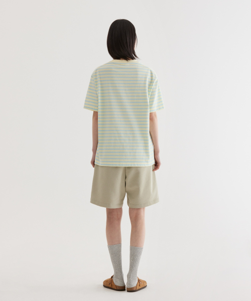 COVERNAT(カバーナット)の「ベーシックストライプTシャツレモン(Tシャツ/カットソー・レディース・その他・X-SMALL/SMALL/MEDIUM/LARGE/X-LARGE/XX-LARGE)」の10枚目の写真