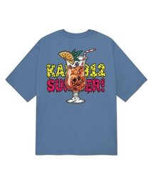 KGTN0210 サマー 20番手 半袖Tシャツ ブルー