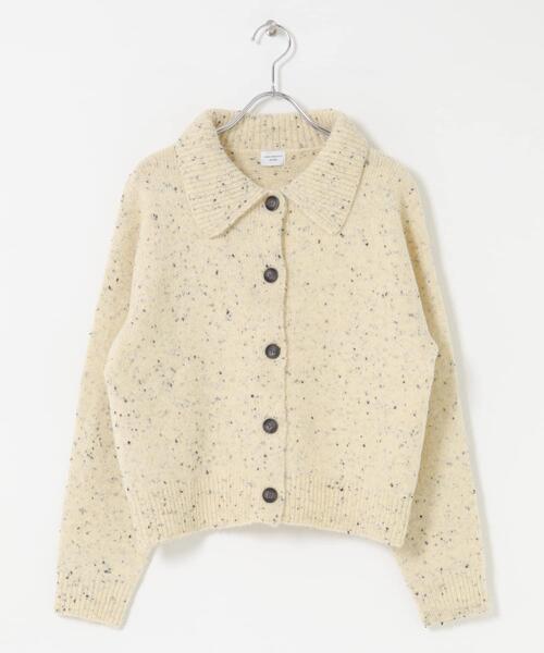 URBAN RESEARCH DOORS（アーバンリサーチドアーズ）の「ネップヤーンカーディガン（カーディガン/ボレロ・レディース・ベージュ/グレー・FREE）」の20枚目の写真