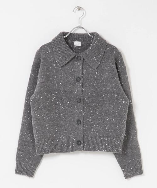 URBAN RESEARCH DOORS（アーバンリサーチドアーズ）の「ネップヤーンカーディガン（カーディガン/ボレロ・レディース・ベージュ/グレー・FREE）」の12枚目の写真