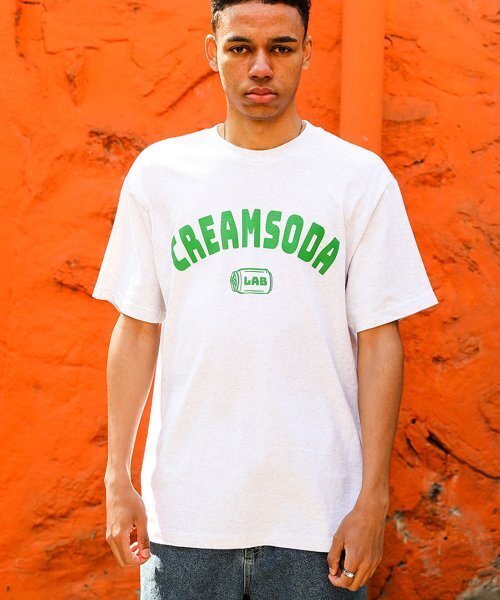 CREAM SODA LAB（クリームソーダラボ）の「オジアクロゴ 半袖Tシャツ ライトグレー（Tシャツ/カットソー・メンズ・その他・XX-LARGE/X-LARGE/MEDIUM/LARGE）」の2枚目の写真