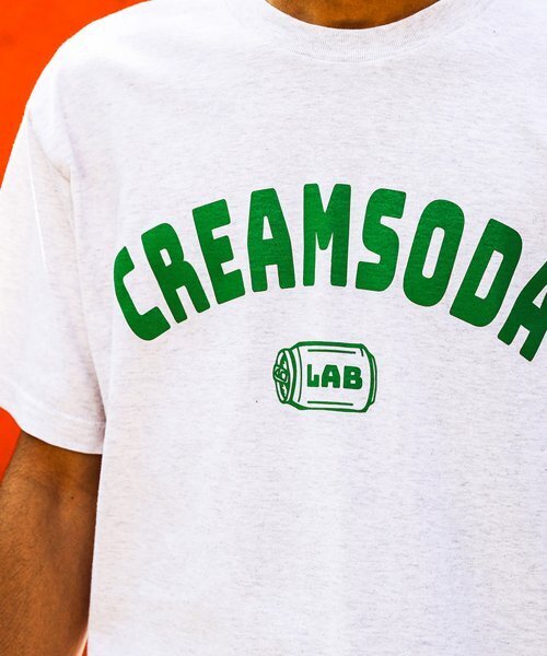 CREAM SODA LAB（クリームソーダラボ）の「オジアクロゴ 半袖Tシャツ ライトグレー（Tシャツ/カットソー・メンズ・その他・XX-LARGE/X-LARGE/MEDIUM/LARGE）」の3枚目の写真