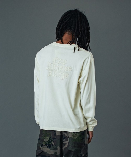 PATCHED OLD ENGLISH L/S TEE（Tシャツ/カットソー）｜XLARGE
