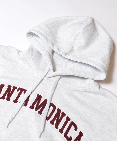 coca(coca)(コカ)の「裏起毛刺繍ロゴパーカー(パーカー・レディース・ライトグレー/ネイビー・L/M/S)」の18枚目の写真