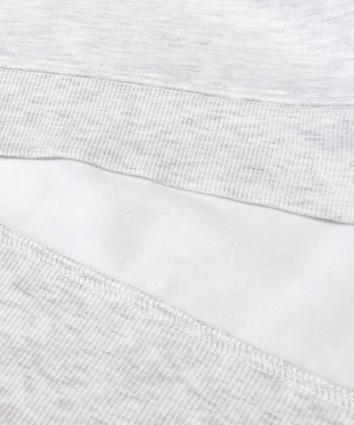 coca(coca)(コカ)の「裏起毛刺繍ロゴパーカー(パーカー・レディース・ライトグレー/ネイビー・L/M/S)」の21枚目の写真