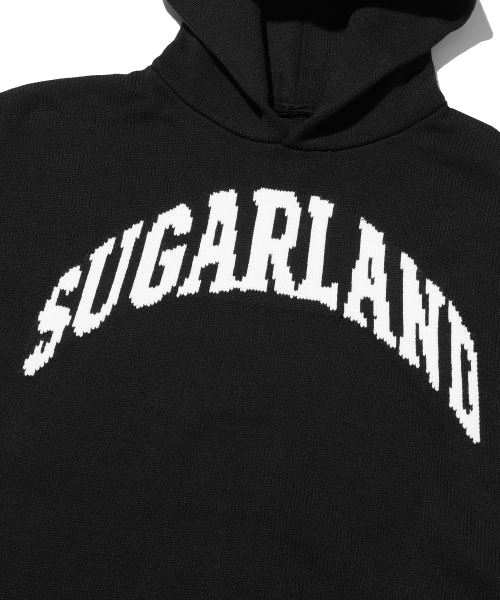 suade（スエード）の「SUGARLAND KNIT HOODIE [BLACK]（ニット/セーター・レディース・その他・SMALL/LARGE）」の4枚目の写真