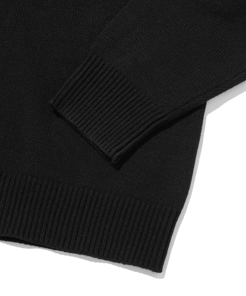 suade（スエード）の「SUGARLAND KNIT HOODIE [BLACK]（ニット/セーター・レディース・その他・SMALL/LARGE）」の6枚目の写真