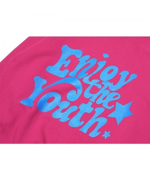 youthbath（ユースバース）の「ENJOY SWEATSHIRT_PINK（スウェット・レディース・その他・MEDIUM/LARGE）」の2枚目の写真