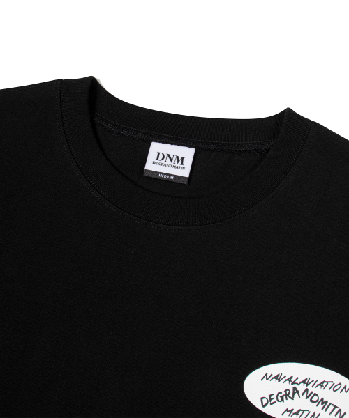 DE GRAND MATIN(ディグランドマーティン)の「CROSS LOFO TEE_BLACK(Tシャツ/カットソー・レディース・その他・LARGE/MEDIUM)」の5枚目の写真