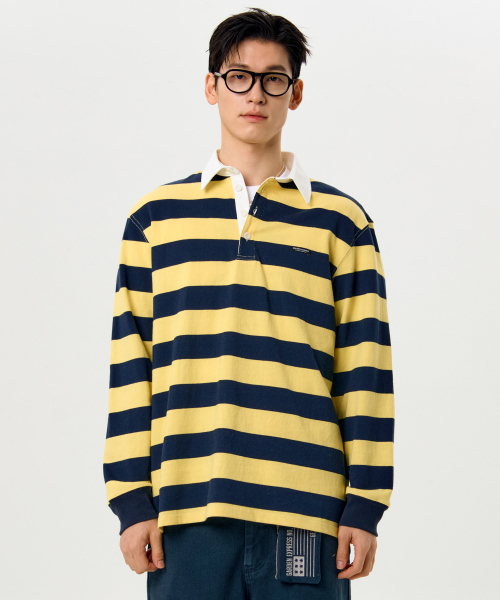 Футболка Bold Stripe Rugby (yellow mix)