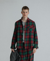 SUNDAY CHECK SHIRT GREEN