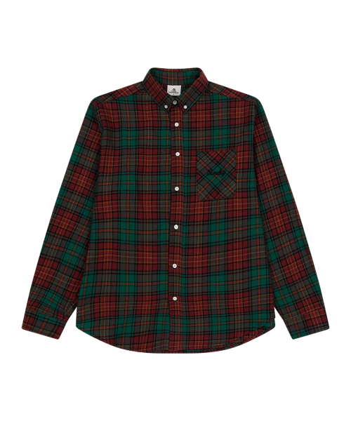 SUNDAY FRUIT MARKET（サンデーフルーツマーケット）の「SUNDAY CHECK SHIRT GREEN（シャツ/ブラウス・メンズ・その他・MEDIUM/LARGE）」の2枚目の写真