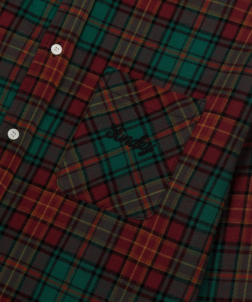 SUNDAY FRUIT MARKET（サンデーフルーツマーケット）の「SUNDAY CHECK SHIRT GREEN（シャツ/ブラウス・メンズ・その他・MEDIUM/LARGE）」の5枚目の写真