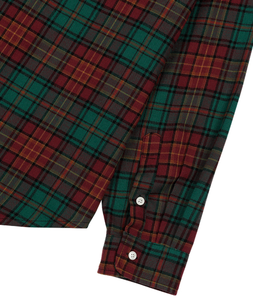 SUNDAY FRUIT MARKET（サンデーフルーツマーケット）の「SUNDAY CHECK SHIRT GREEN（シャツ/ブラウス・メンズ・その他・MEDIUM/LARGE）」の6枚目の写真