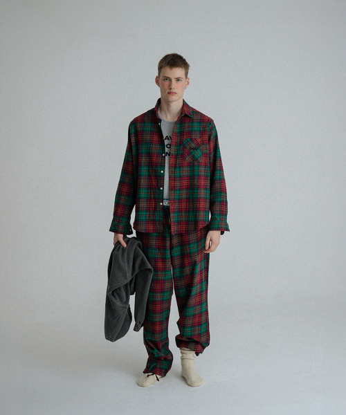 SUNDAY FRUIT MARKET（サンデーフルーツマーケット）の「SUNDAY CHECK SHIRT GREEN（シャツ/ブラウス・メンズ・その他・MEDIUM/LARGE）」の7枚目の写真