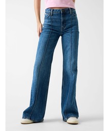 GUESS JEANS High Rise Flare デニムパンツ フレアパンツ レディース