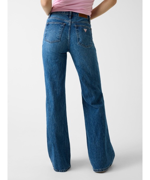 GUESS JEANS High Rise Flare デニムパンツ フレアパンツ レディース