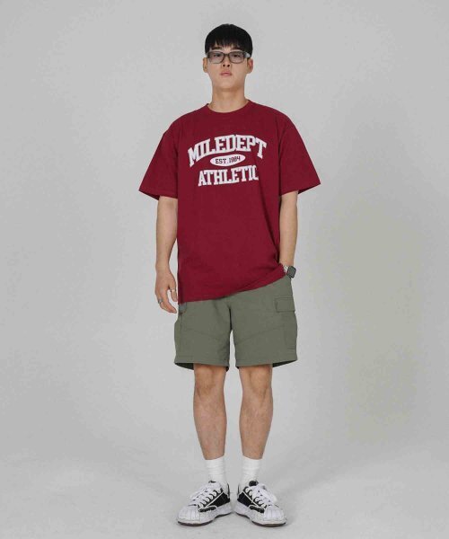 THE MILE（ザマイル）の「MILE DEPT. GARMENTS CREW [BURGANDY]（Tシャツ/カットソー・メンズ・その他・SMALL/MEDIUM/LARGE/X-LARGE/X-SMALL）」の5枚目の写真