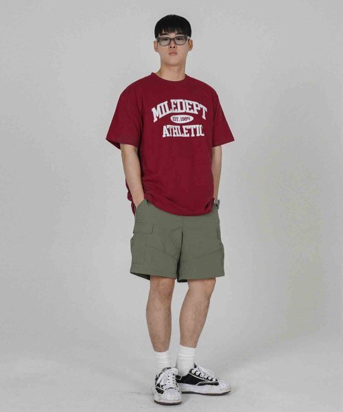 THE MILE（ザマイル）の「MILE DEPT. GARMENTS CREW [BURGANDY]（Tシャツ/カットソー・メンズ・その他・SMALL/MEDIUM/LARGE/X-LARGE/X-SMALL）」の6枚目の写真
