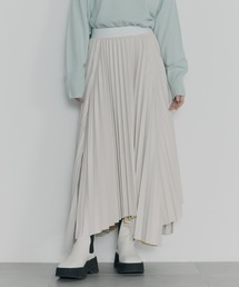 STUDIOUS | 【STUDIOUS/ステュディオス】Faux Leather Pleated SK/フォーレザープリーツスカート(スカート)