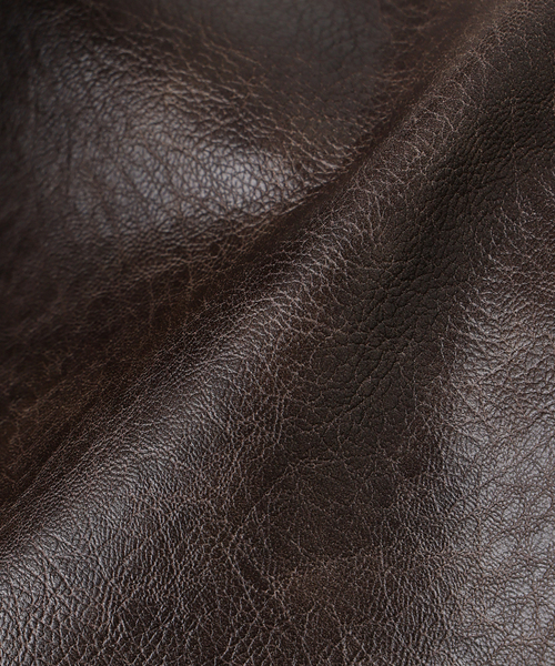 JOURNAL STANDARD relume(ジャーナルスタンダード レリューム)の「フェイクレザー フライトジャケット(ミリタリージャケット・メンズ・ブラック/ブラウン・MEDIUM/LARGE)」の21枚目の写真