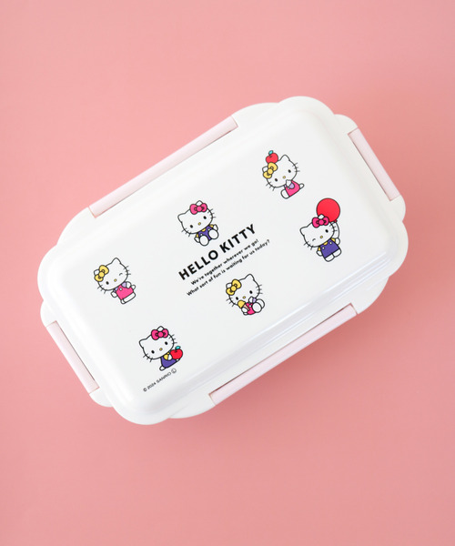sanrio（サンリオ）の「〈SANRIO/サンリオ〉ハローキティ ランチボックス  (仕切付)PCD-500（お弁当箱・レディース・ピンク・ONE SIZE）」の3枚目の写真