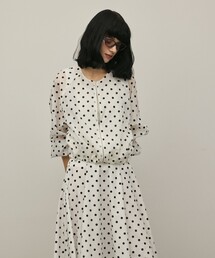 Diagram（ダイアグラム）の「ドットフロッキーブルゾン（ブルゾン）」