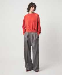 DISCUS ATHLETIC | 【別注】＜DISCUS ATHLETIC for 6＞DAMEGE CREW NECK/スウェット(スウェット)