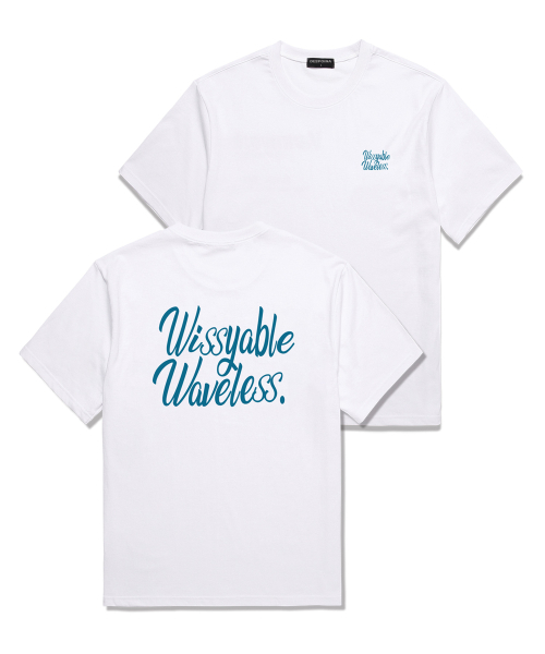 WISSY(ウィッシー)の「WISSY ABLE オーバーサイズ 半袖Tシャツ (WS025) ホワイト(Tシャツ/カットソー・レディース・その他・SMALL/MEDIUM/LARGE/XX-LARGE/X-LARGE)」の1枚目の写真