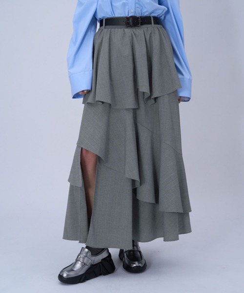 フリルレーススリットスカート(HARE)（スカート）｜HARE（ハレ）の