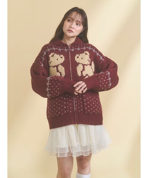 merry jenny(メリージェニー)の「チュールドロストミニキャミワンピース(ワンピース・レディース・アイボリー/ブルー/ピンク・FREE)」の17枚目の写真