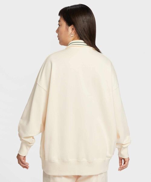 ナイキ スポーツウェア ウィメンズ オーバーサイズド 1/4ジップ