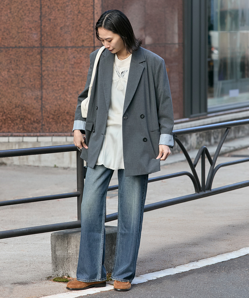 JOURNAL STANDARD（ジャーナルスタンダード）の「別注【LEVI’S(R)/リーバイス(R)】 for JS LOW LOOSE 29（デニムパンツ・レディース・ライトブルー・25/24/23/29/28/27/26）」の2枚目の写真