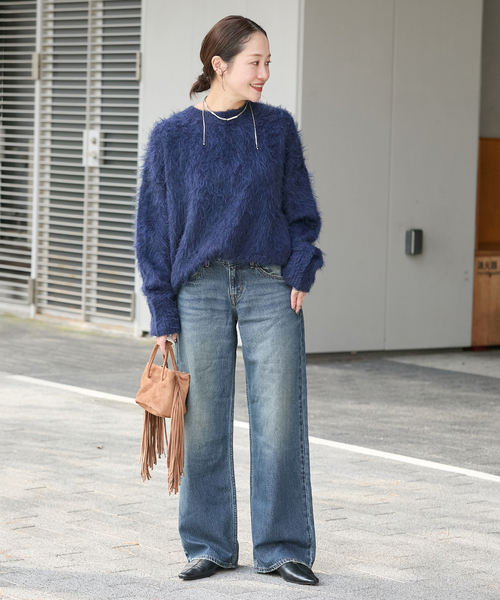 JOURNAL STANDARD（ジャーナルスタンダード）の「別注【LEVI’S(R)/リーバイス(R)】 for JS LOW LOOSE 29（デニムパンツ・レディース・ライトブルー・25/24/23/29/28/27/26）」の3枚目の写真