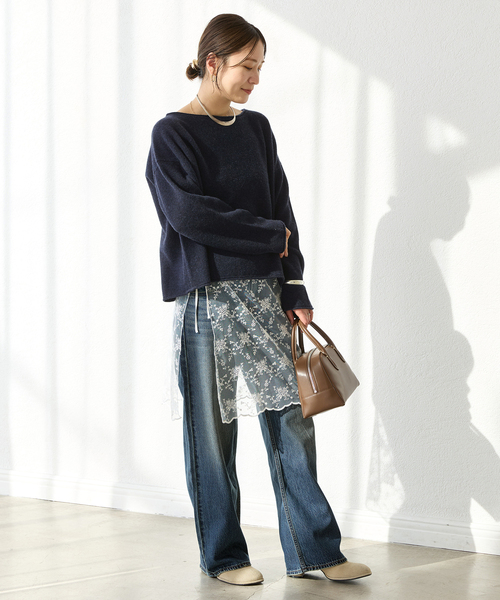 JOURNAL STANDARD（ジャーナルスタンダード）の「別注【LEVI’S(R)/リーバイス(R)】 for JS LOW LOOSE 29（デニムパンツ・レディース・ライトブルー・25/24/23/29/28/27/26）」の4枚目の写真