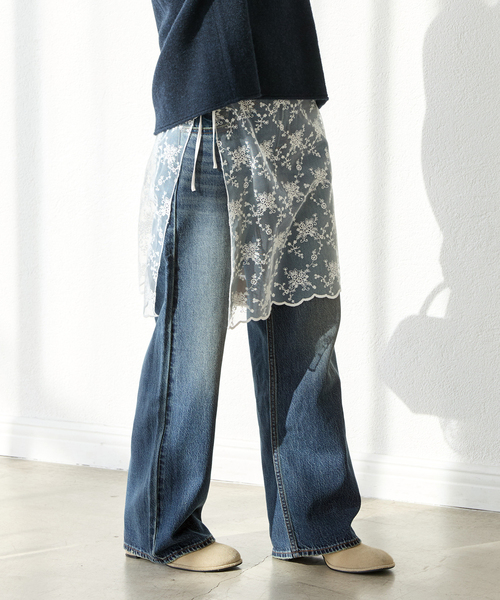 JOURNAL STANDARD(ジャーナルスタンダード)の「《追加》別注【LEVI’S(R)/リーバイス(R)】 for JS LOW LOOSE 29(デニムパンツ・レディース・ライトブルー・25/24/23/29/28/27/26)」の7枚目の写真