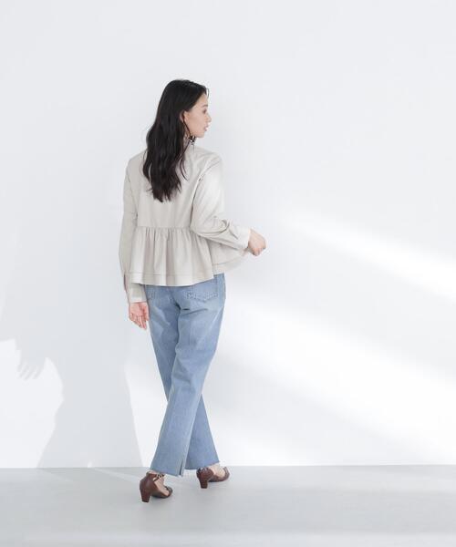 ◇フリルカラーシャツ（シャツ/ブラウス）｜NATURAL BEAUTY BASIC