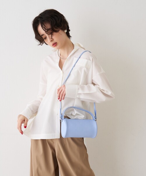 YAHKI(ヤーキ)の「【YAHKI/ヤーキ】SHRINK W FACE 2way ショルダーバッグ(ショルダーバッグ・レディース・ブラック/ライトブルー/ダークオレンジ・フリー)」の8枚目の写真